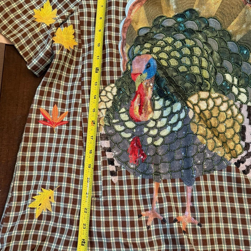 Queen of Sparkles Turkey Dress XS